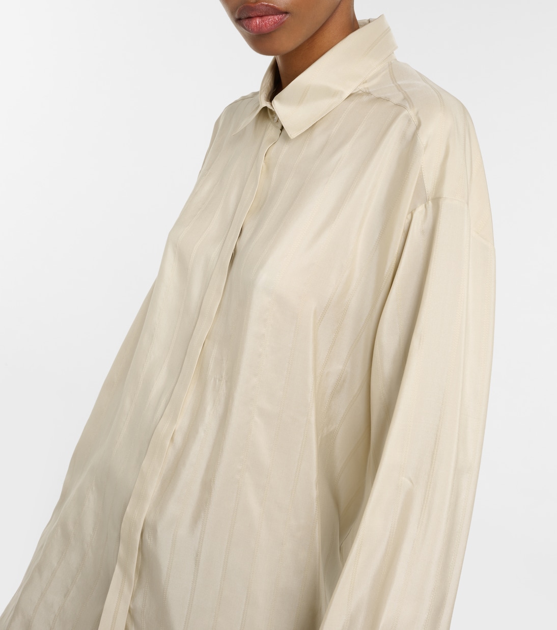 Camicia Nomoon in popeline di seta | The Row