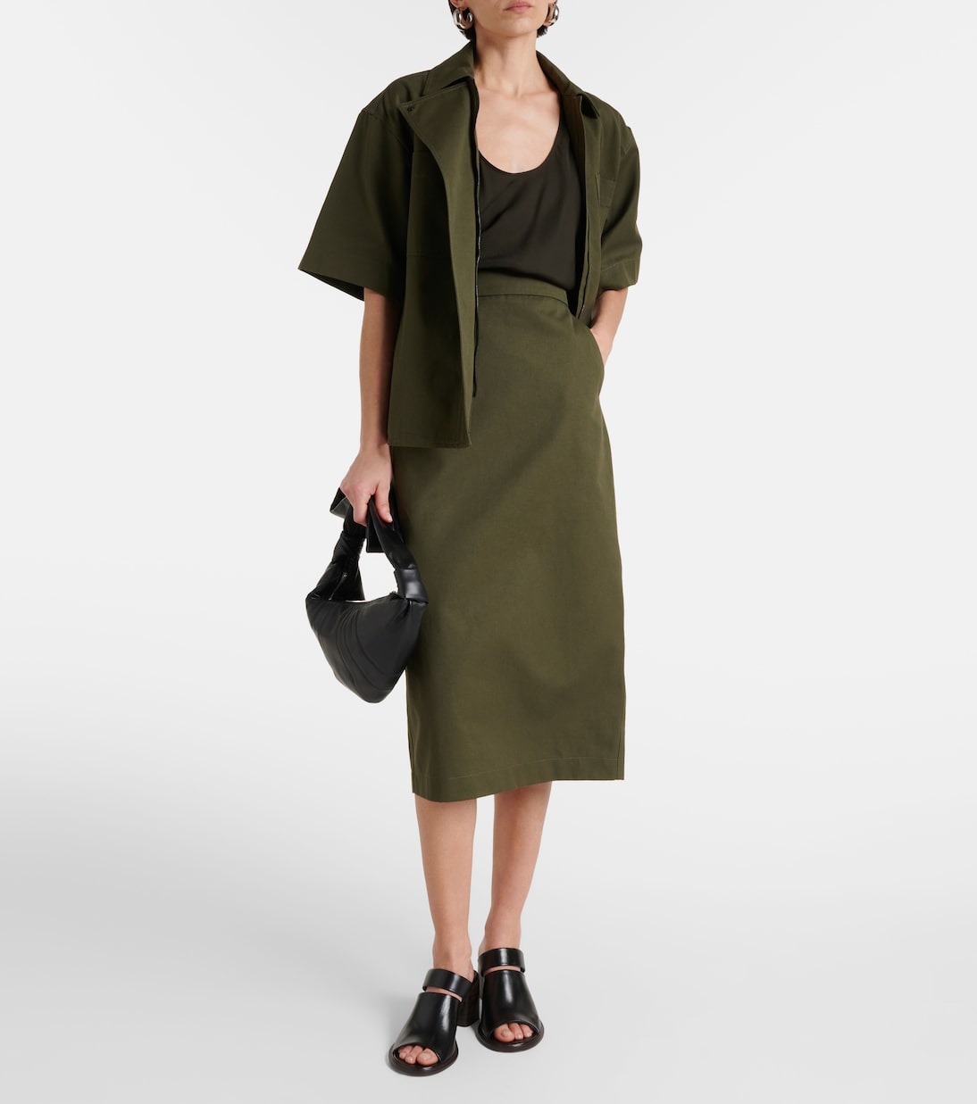 Scoop-neck tank top | Lemaire