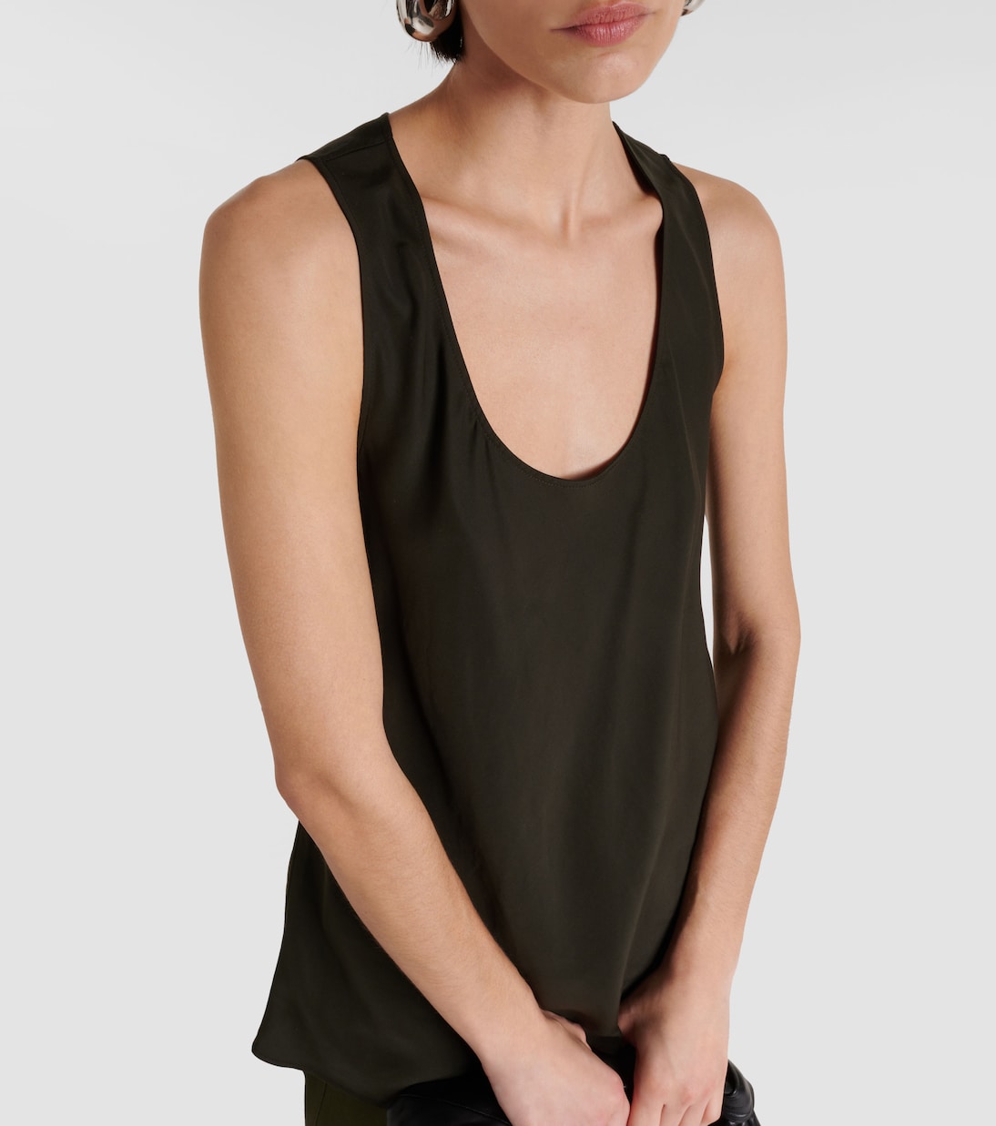 Scoop-neck tank top | Lemaire