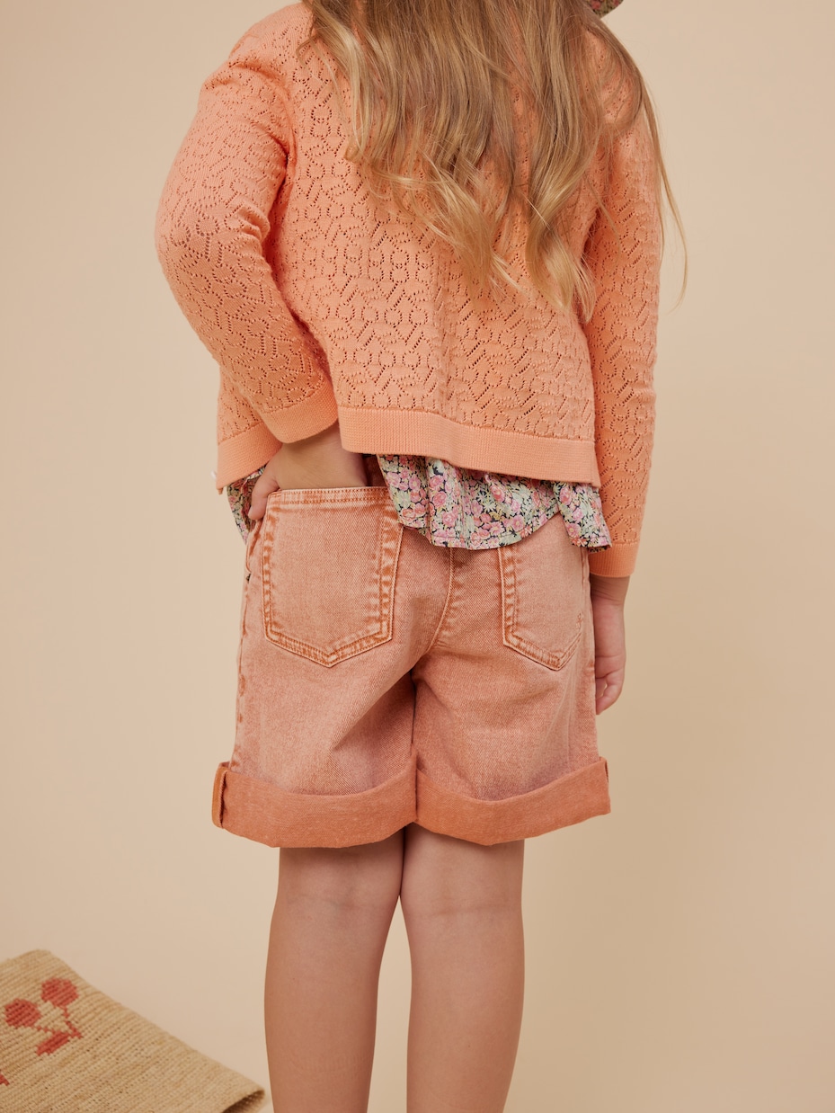 Shorts Cathy en denim | Bonpoint