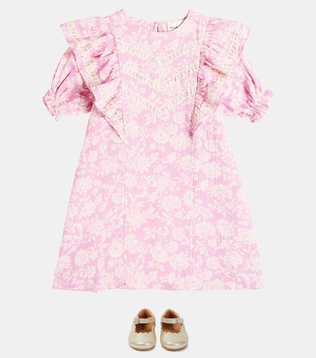 Robe Santa Clarita en coton à fleurs | The New Society