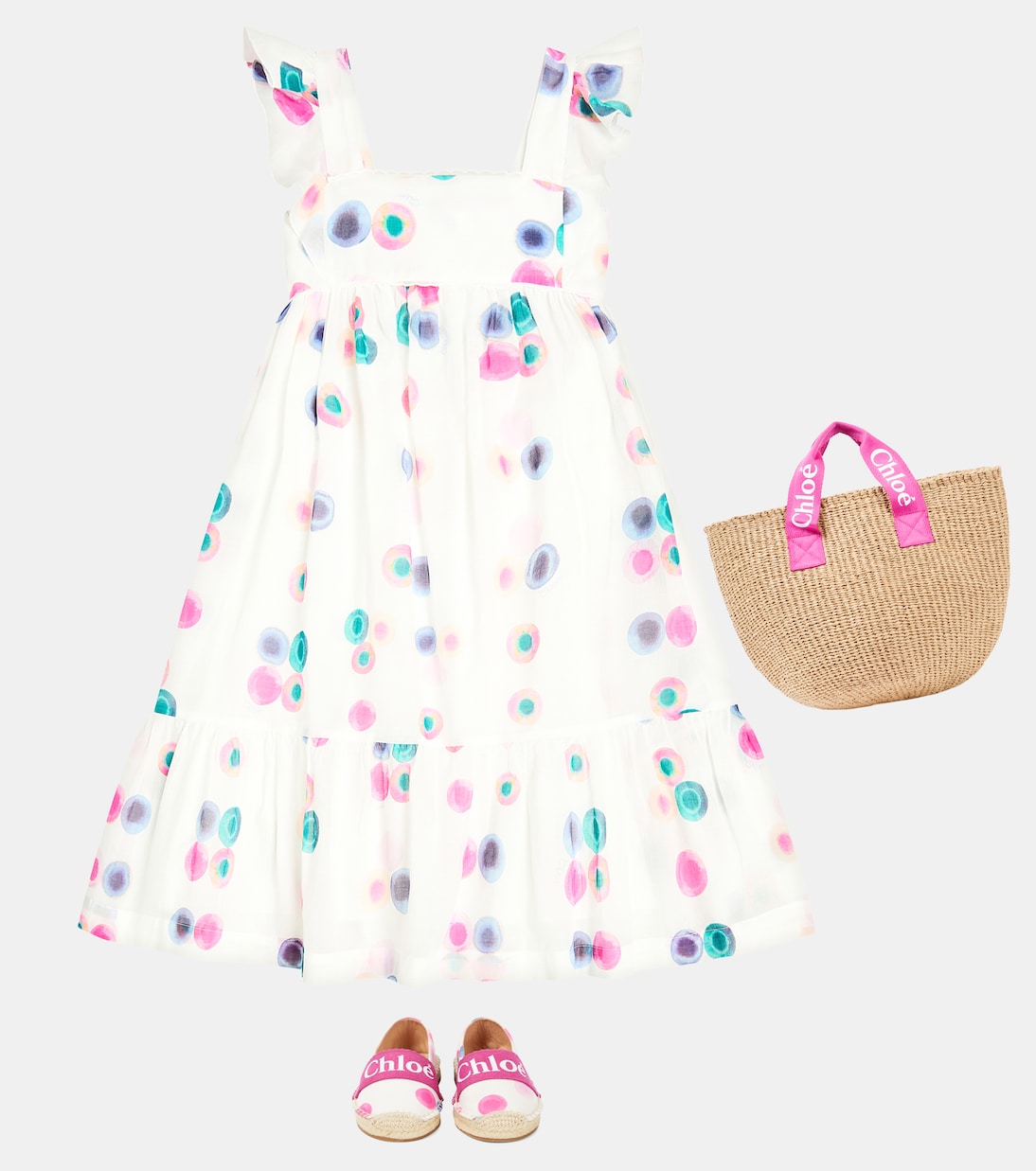 Robe en coton | Chloé Kids
