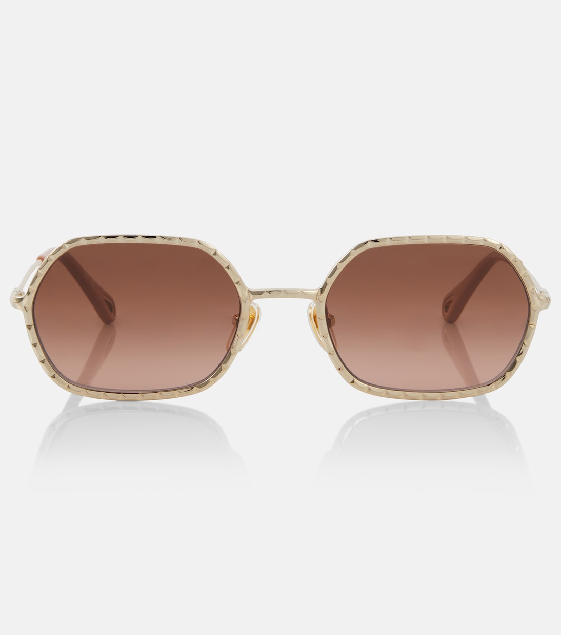 Lunette hexagonale chloe shop