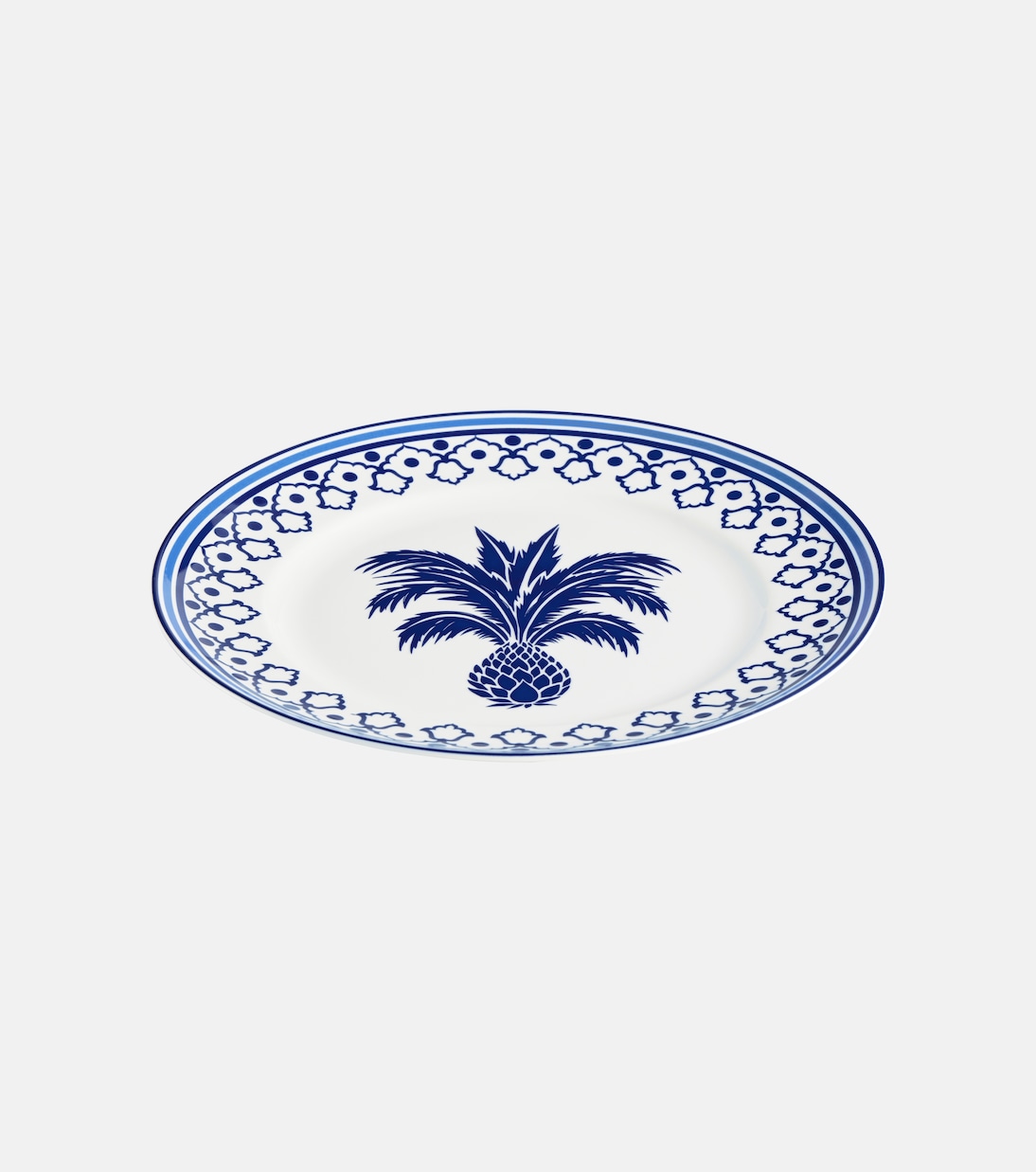 Assiette de présentation Jaipur en porcelaine | Aquazzura Casa