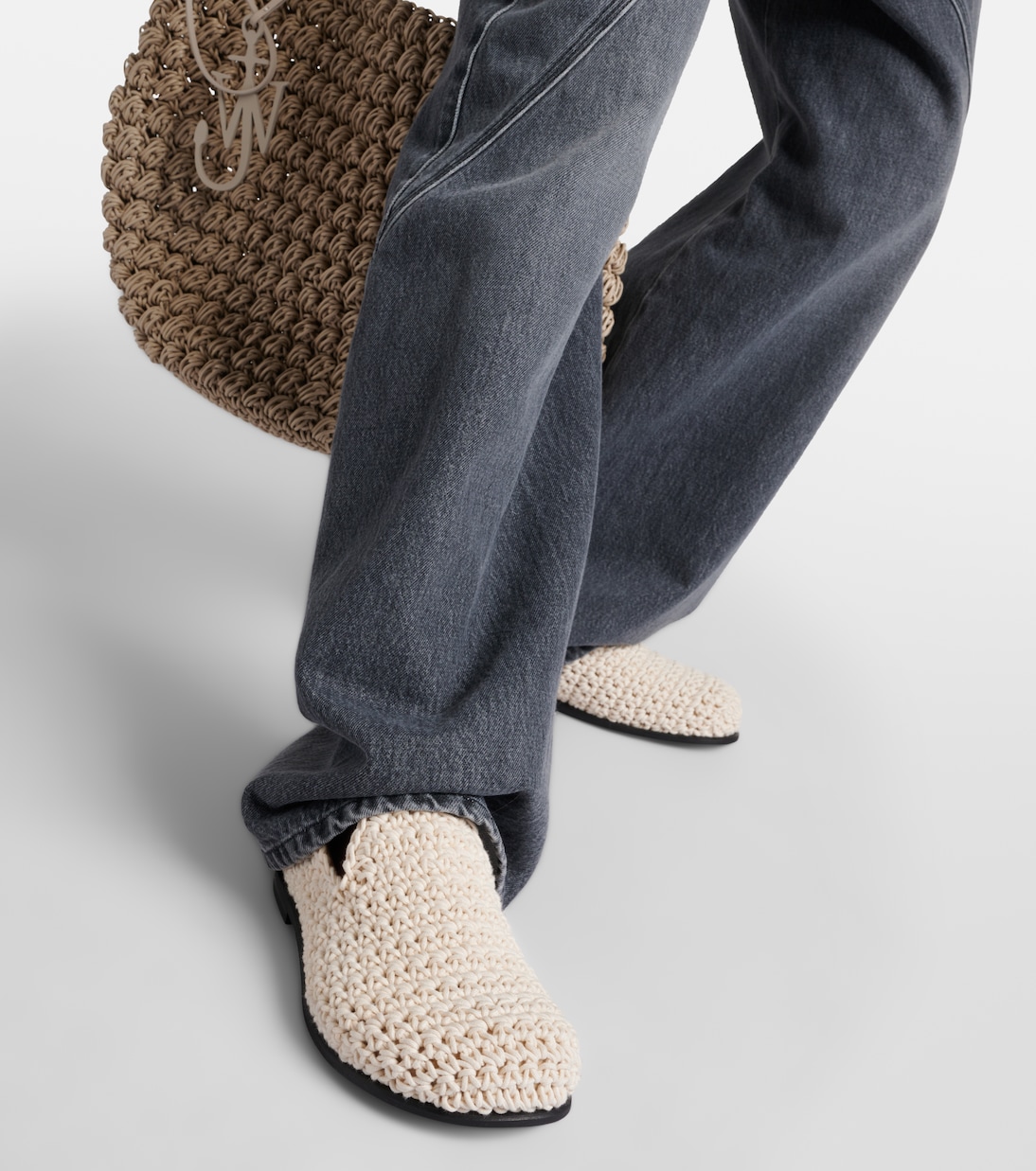 Crochet loafers | JW Anderson