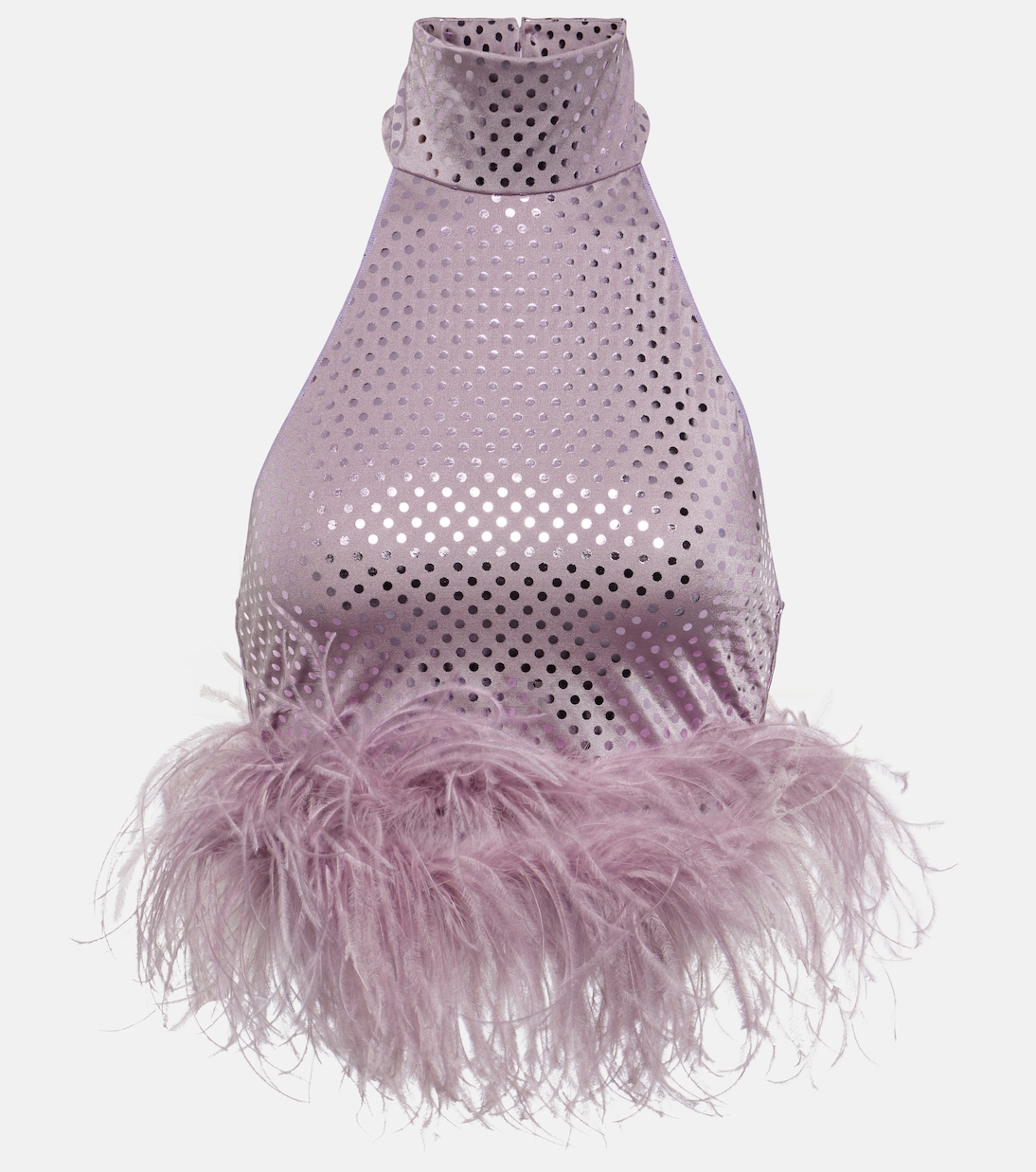 Top Disco Plumage con piume | Oséree