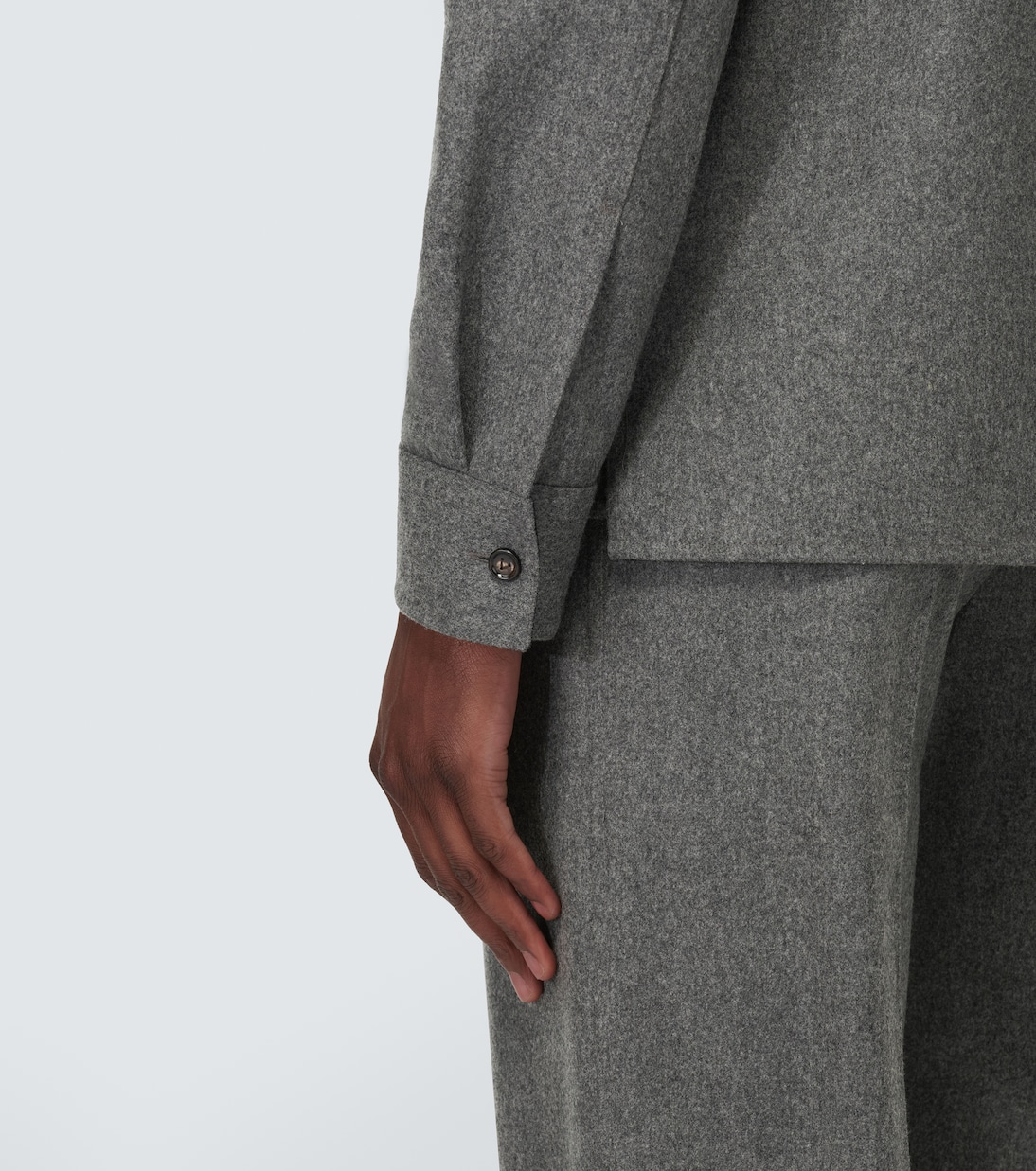 Hemd aus Wollflanell | Bottega Veneta