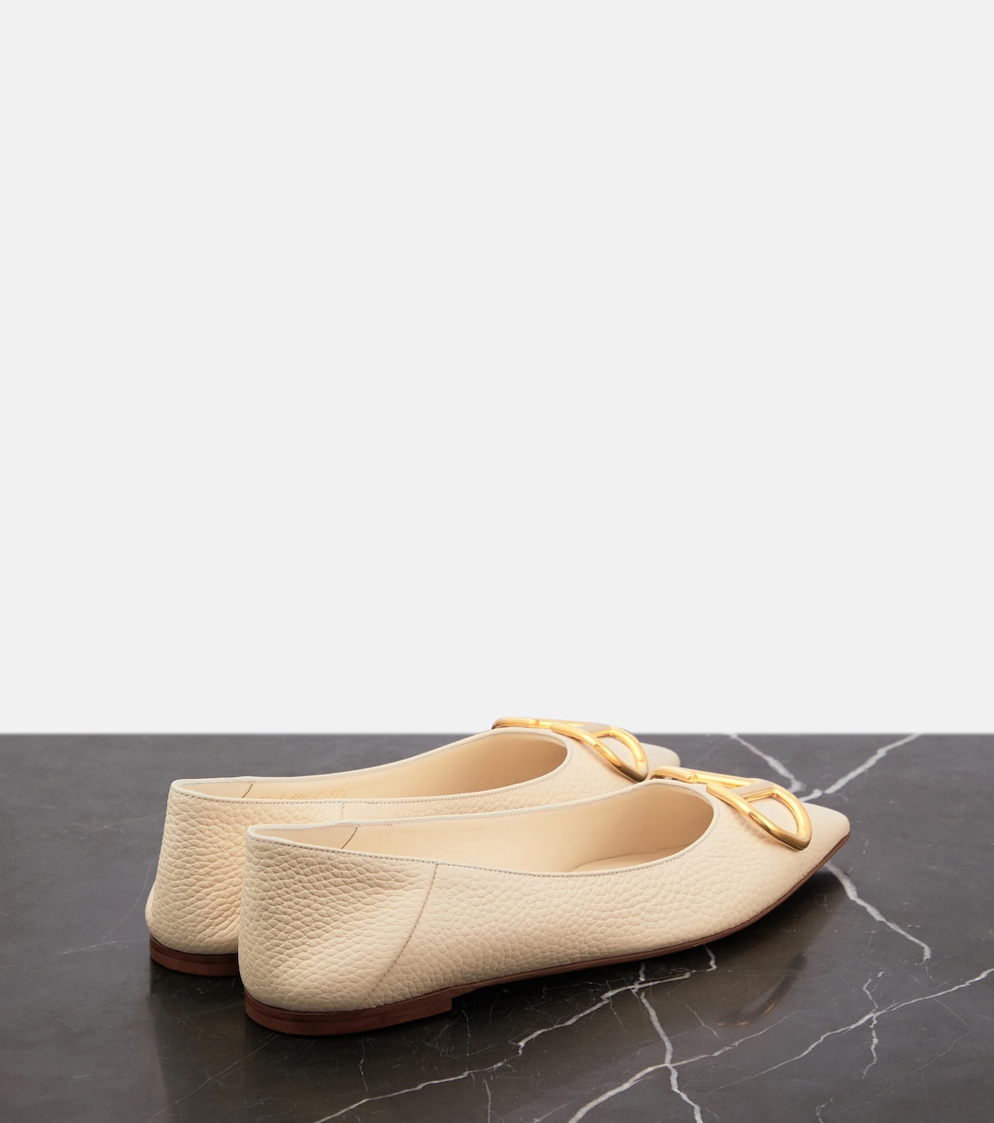 Ballerines VLogo Signature en cuir | Valentino Garavani