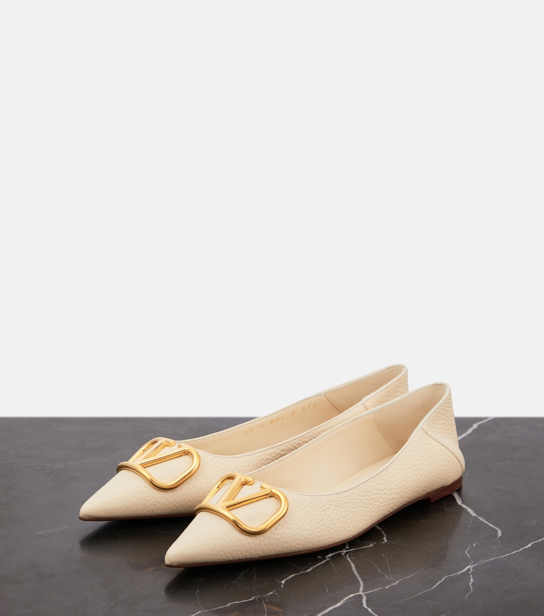 Ballerines VLogo Signature en cuir | Valentino Garavani