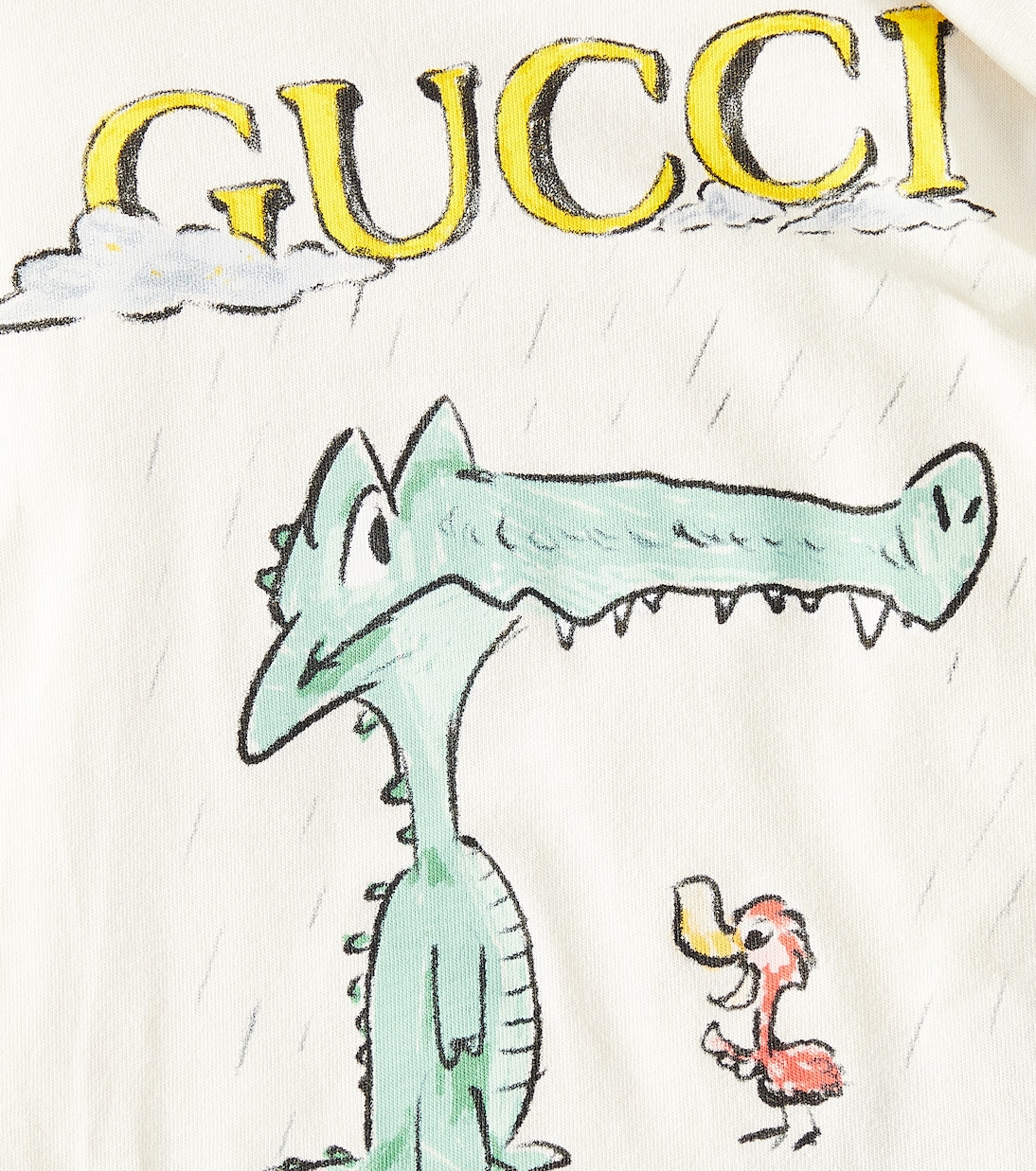 Bebé - camiseta de algodón estampada | Gucci Kids