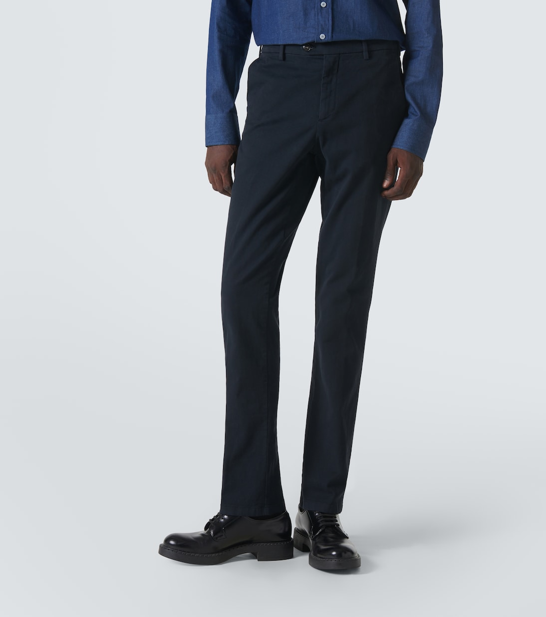 Pantalon chino en coton | Canali