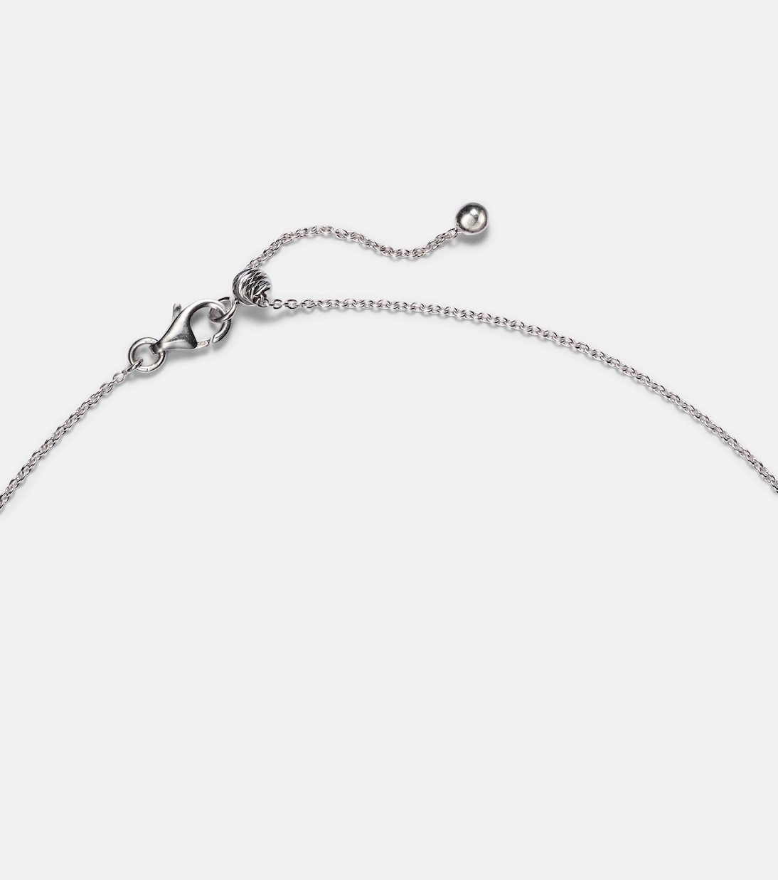 Art Deco 18kt white gold choker with diamonds | Kamyen