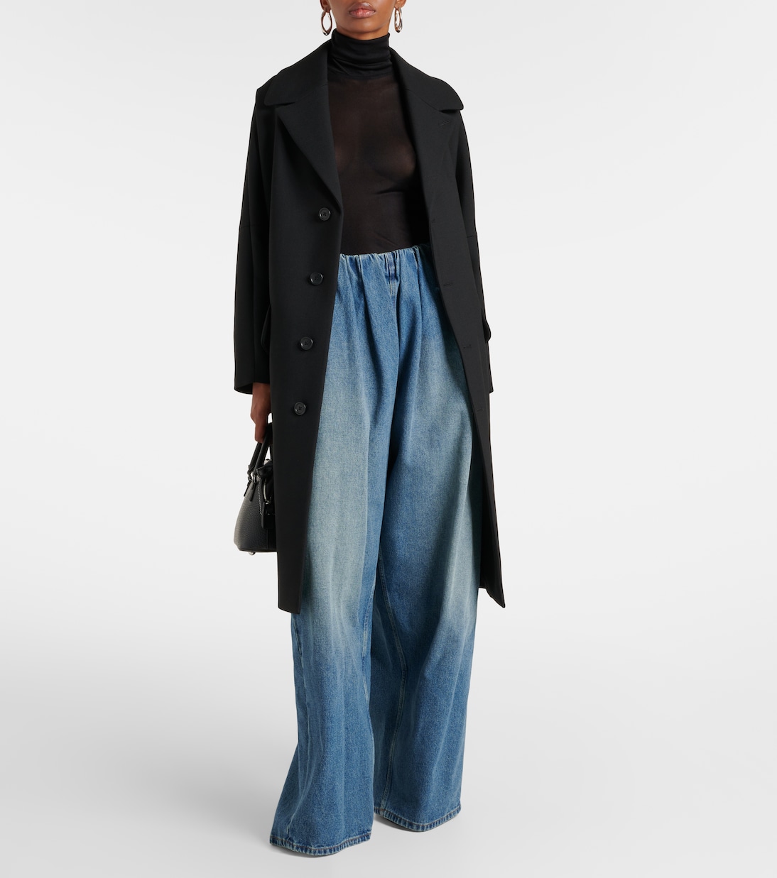 Jeans a gamba larga | MM6 Maison Margiela