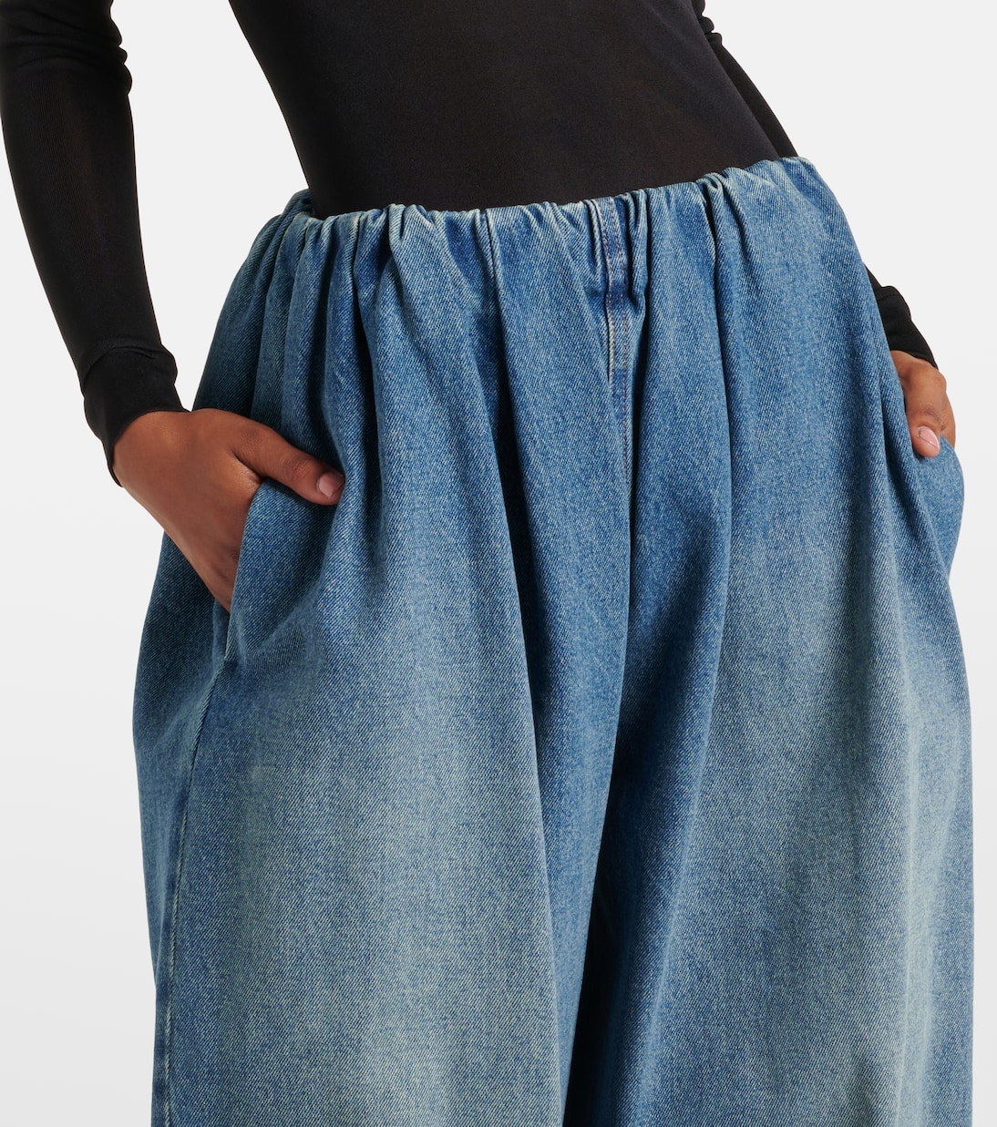 Jeans a gamba larga | MM6 Maison Margiela