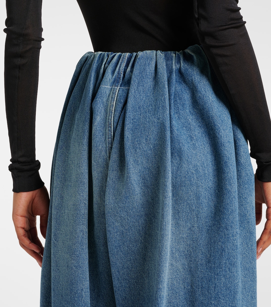 Wide-leg jeans in blue - MM 6 Maison Margiela | Mytheresa