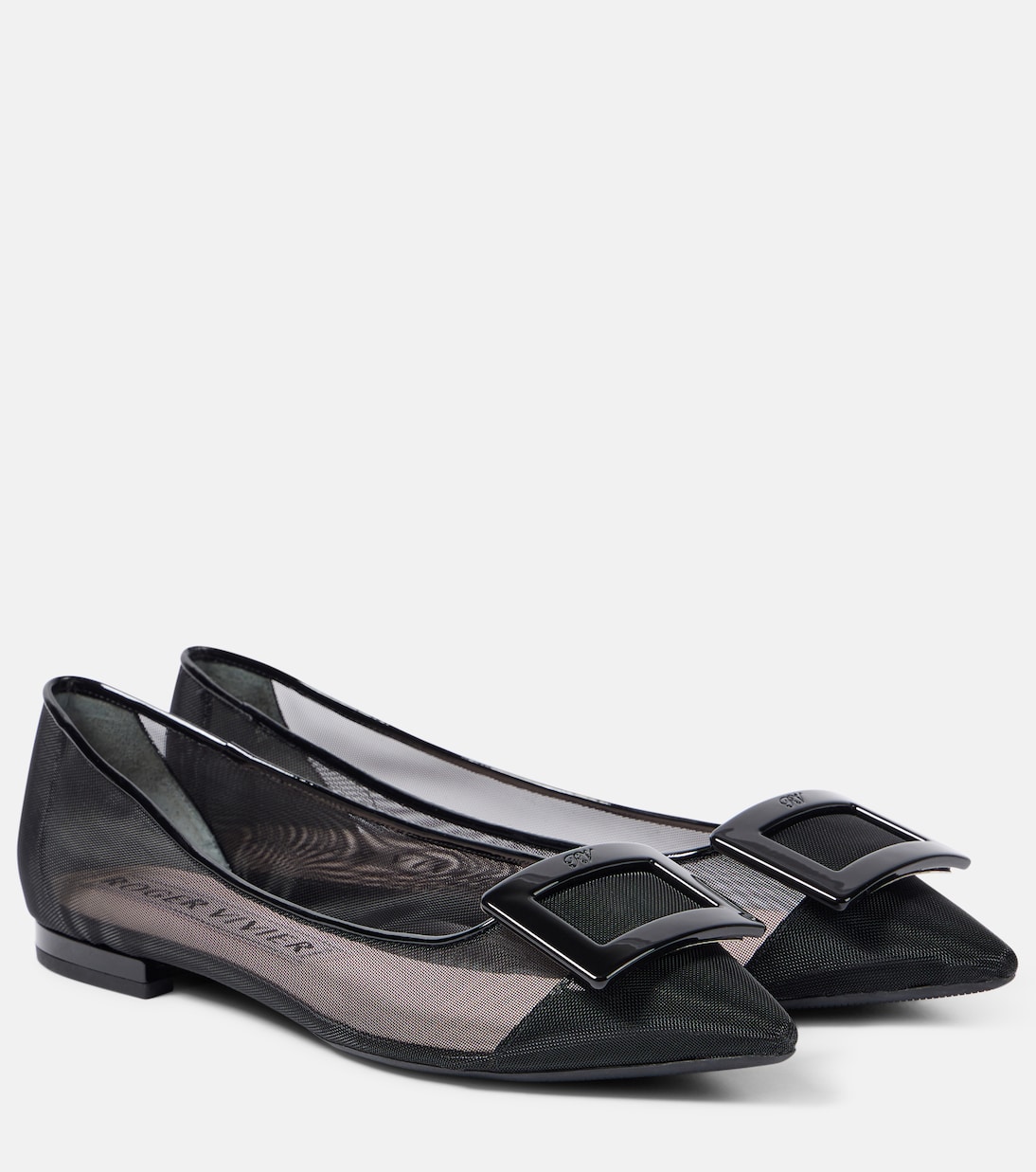 Ballerinas Gommettine aus Mesh | Roger Vivier