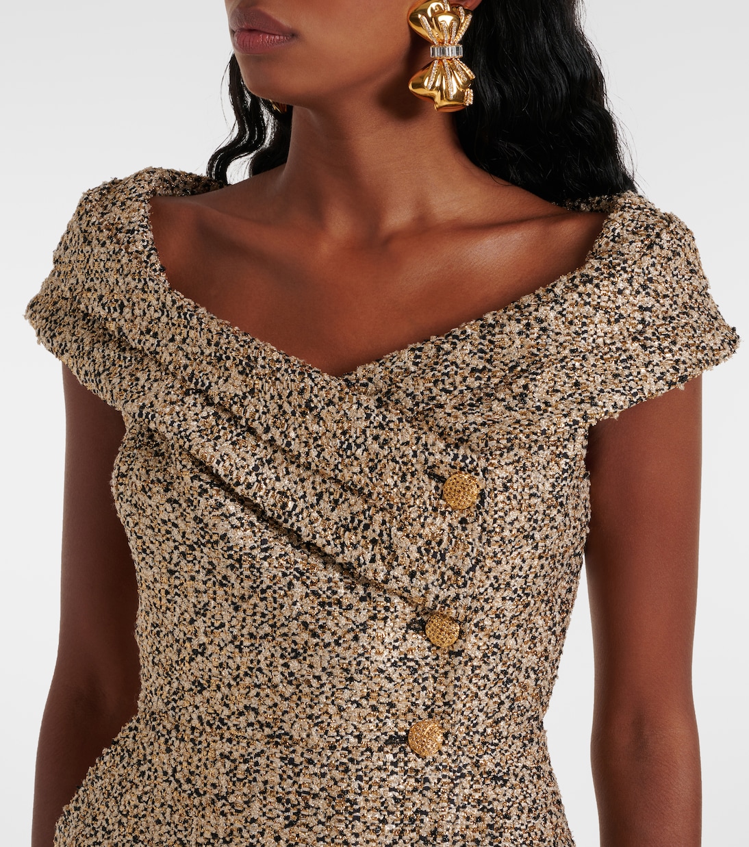 Abito midi in tweed | Alessandra Rich
