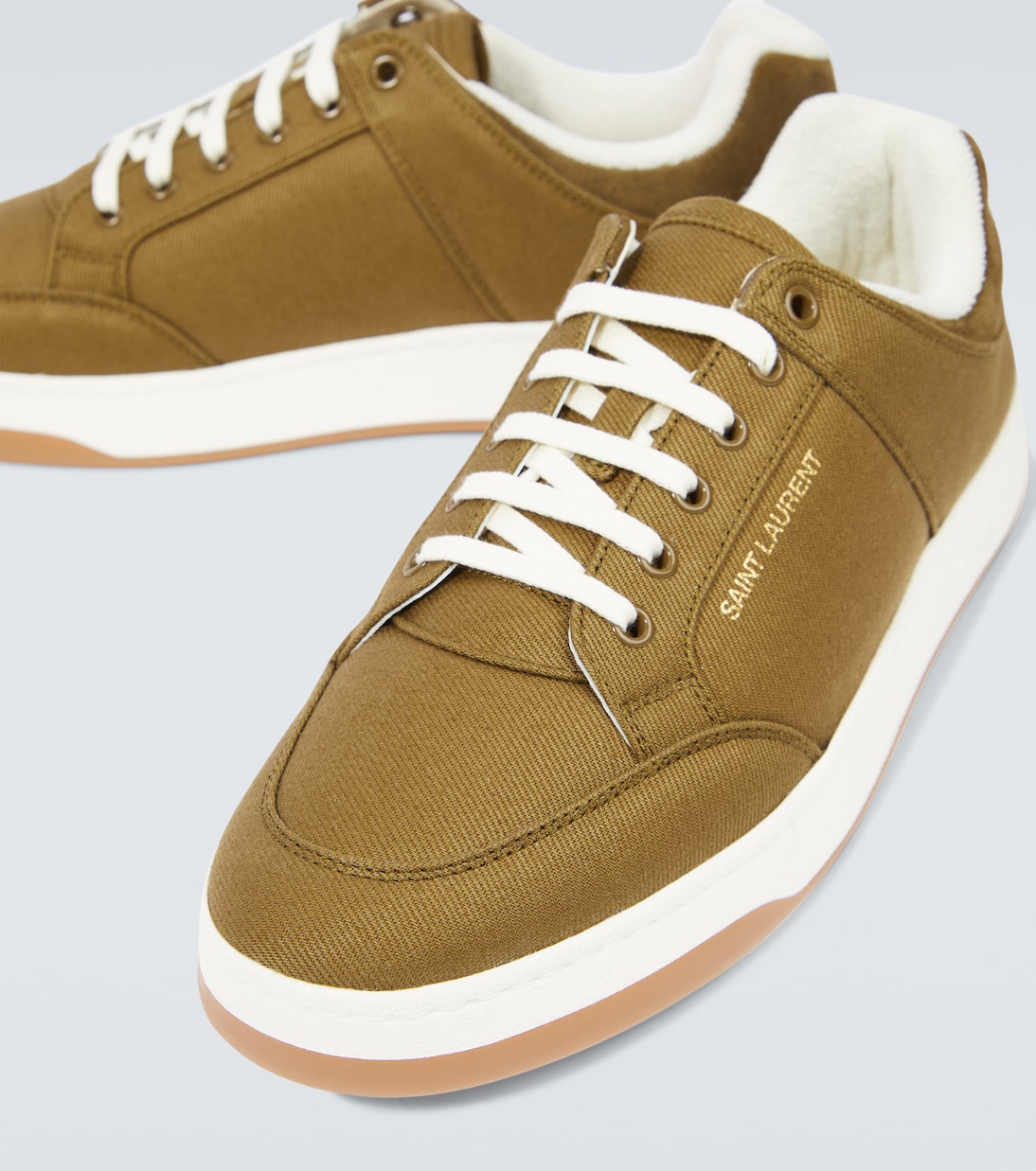 SL/61 canvas low-top sneakers | Saint Laurent