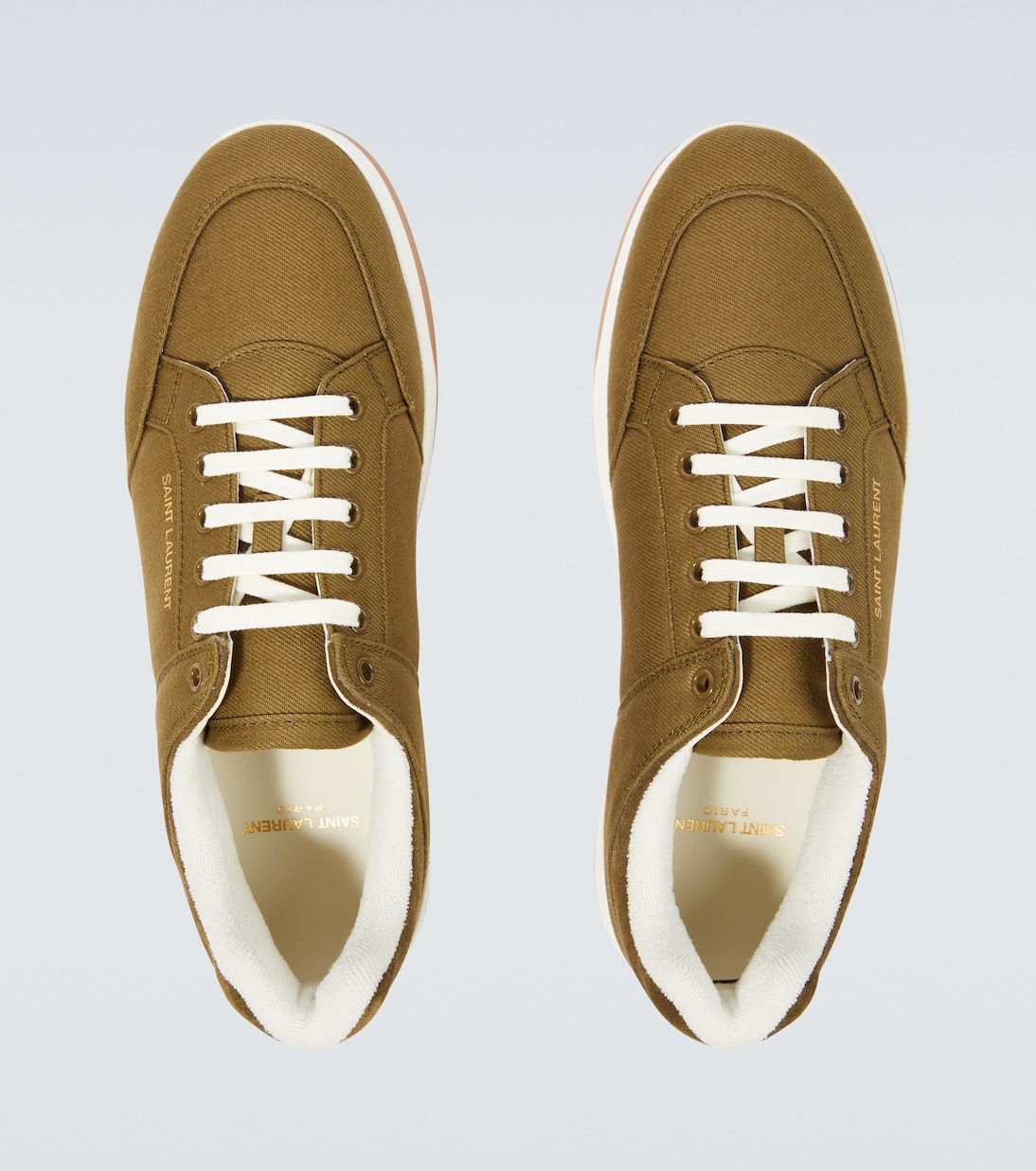SL/61 canvas low-top sneakers | Saint Laurent