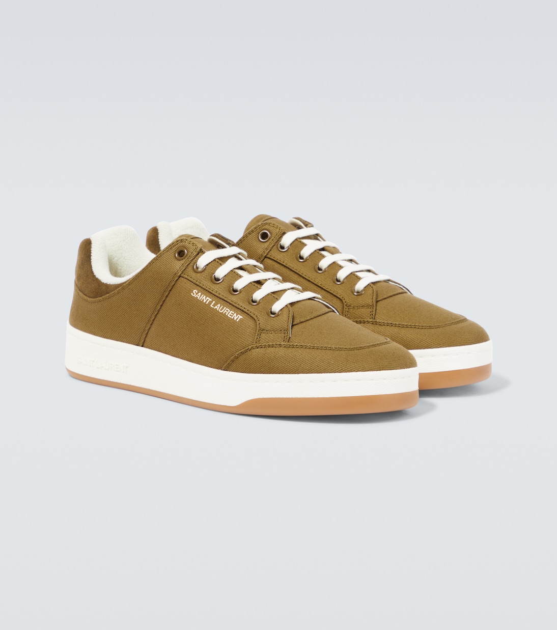 SL/61 canvas low-top sneakers | Saint Laurent
