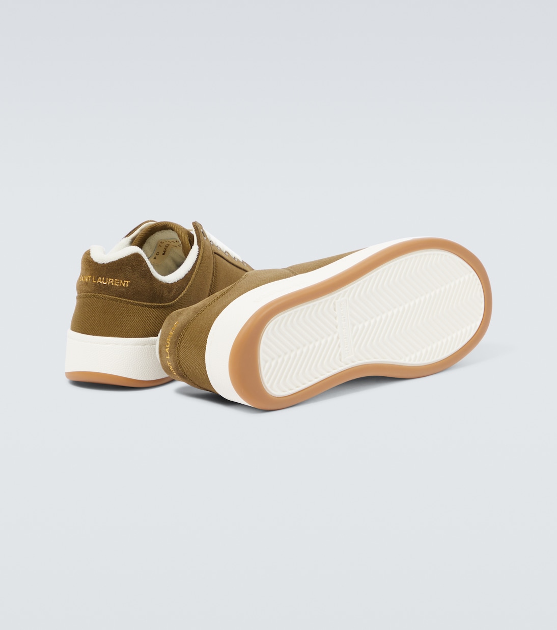 SL/61 canvas low-top sneakers | Saint Laurent