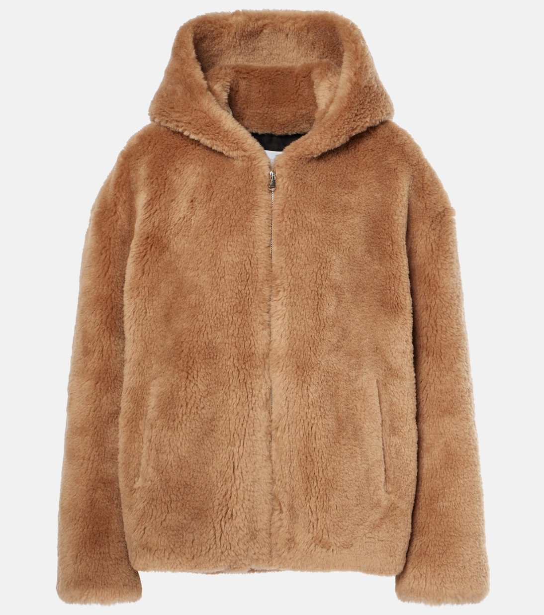 Wool jacket in beige Yves Salomon Mytheresa