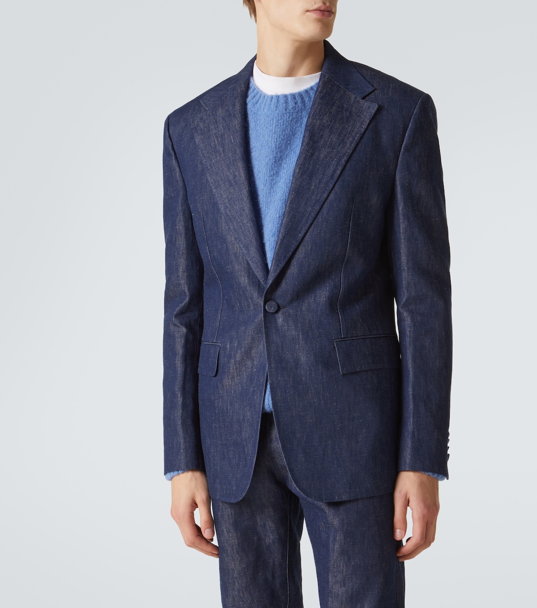 Blazer de algodón y lino | Gabriela Hearst
