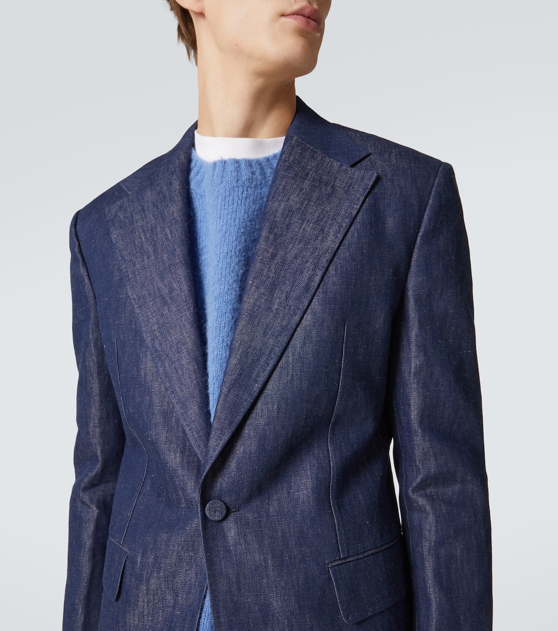 Blazer de algodón y lino | Gabriela Hearst