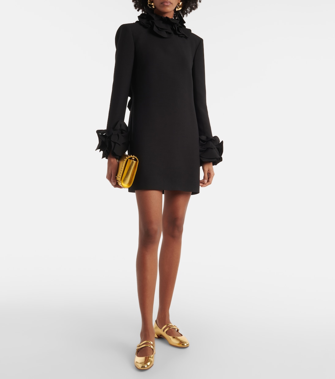 Ballerines Sweet Jane en cuir métallisé | Christian Louboutin