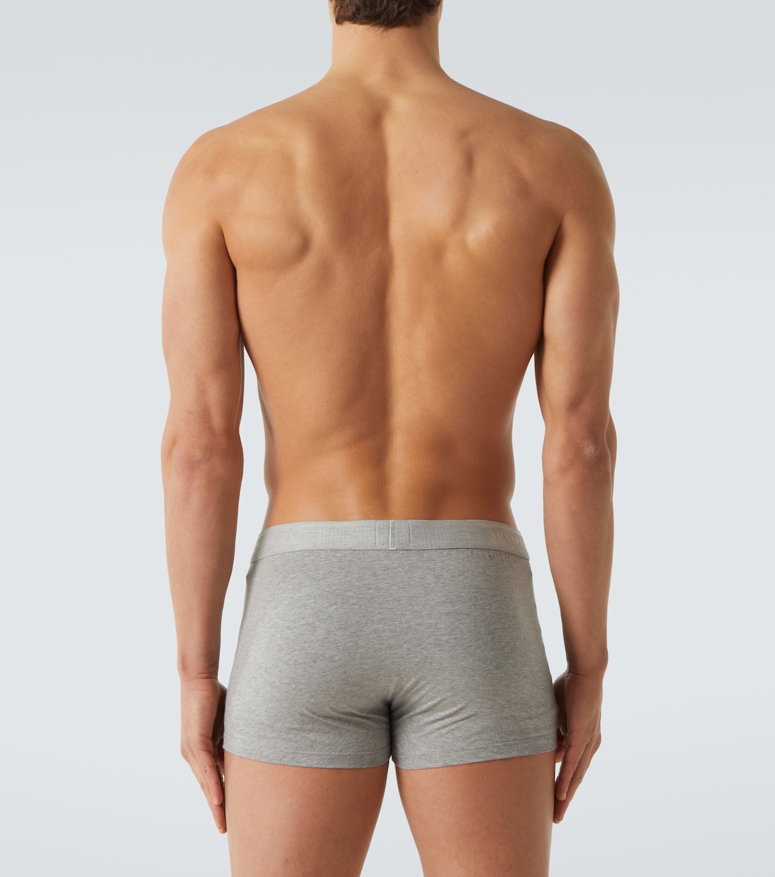 Set of 3 cotton-blend boxers | Sunspel