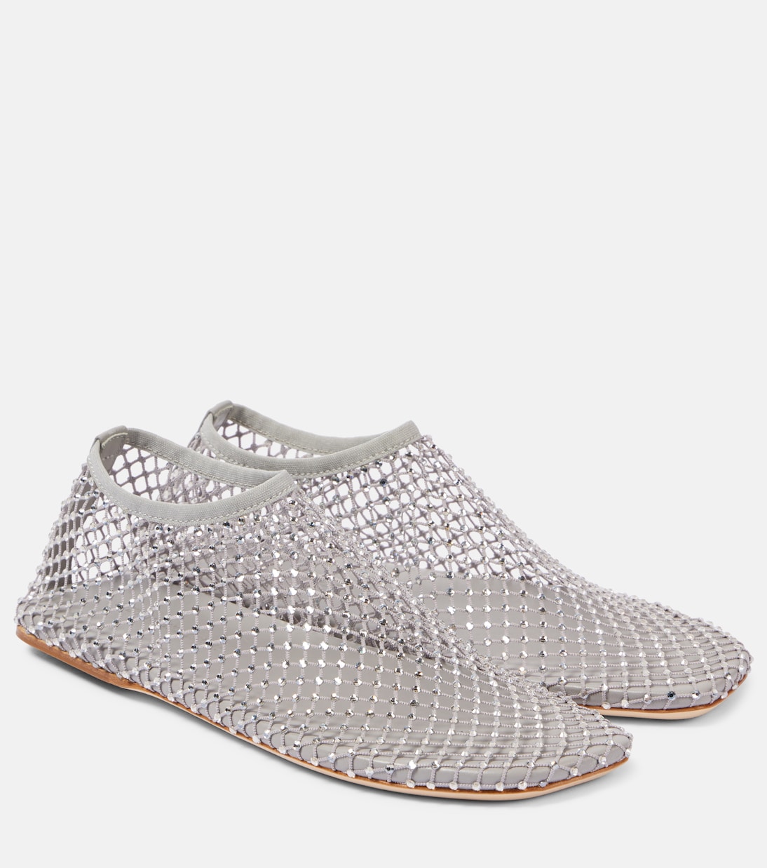 Minette embellished mesh flats | Christopher Esber
