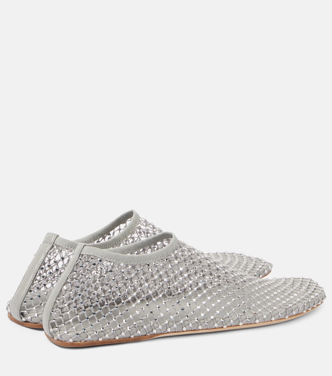 Minette embellished mesh flats | Christopher Esber