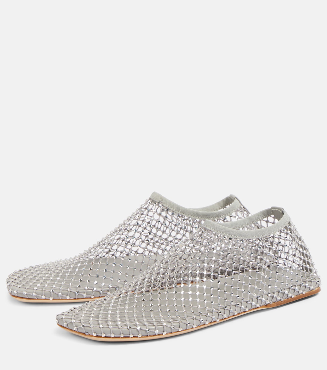 Minette embellished mesh flats | Christopher Esber