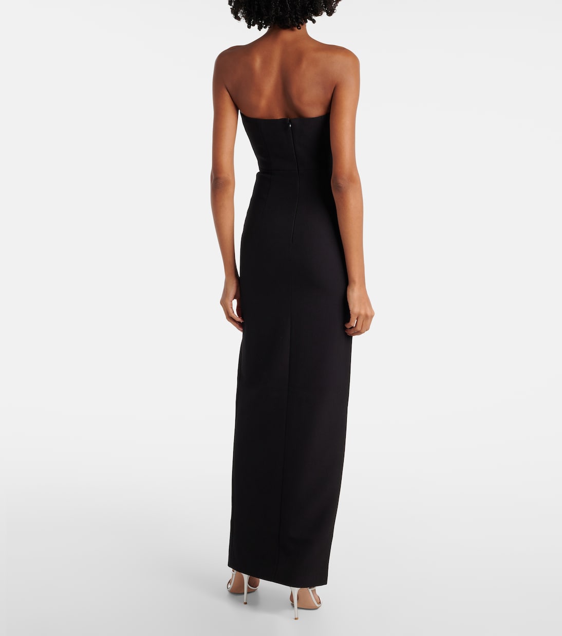 Strapless crêpe gown | Roland Mouret