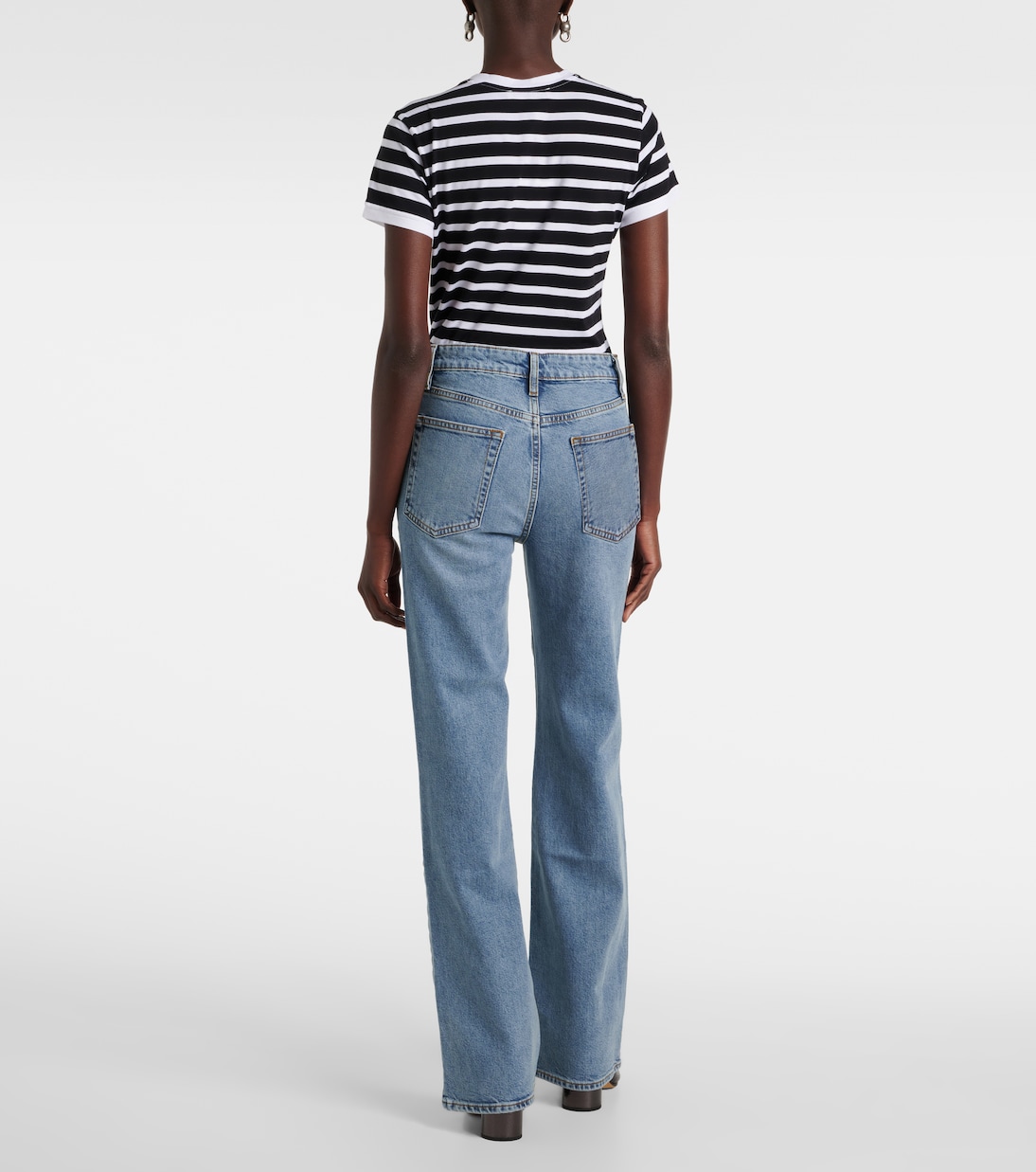Jeans flared Arrow de tiro alto | Frame