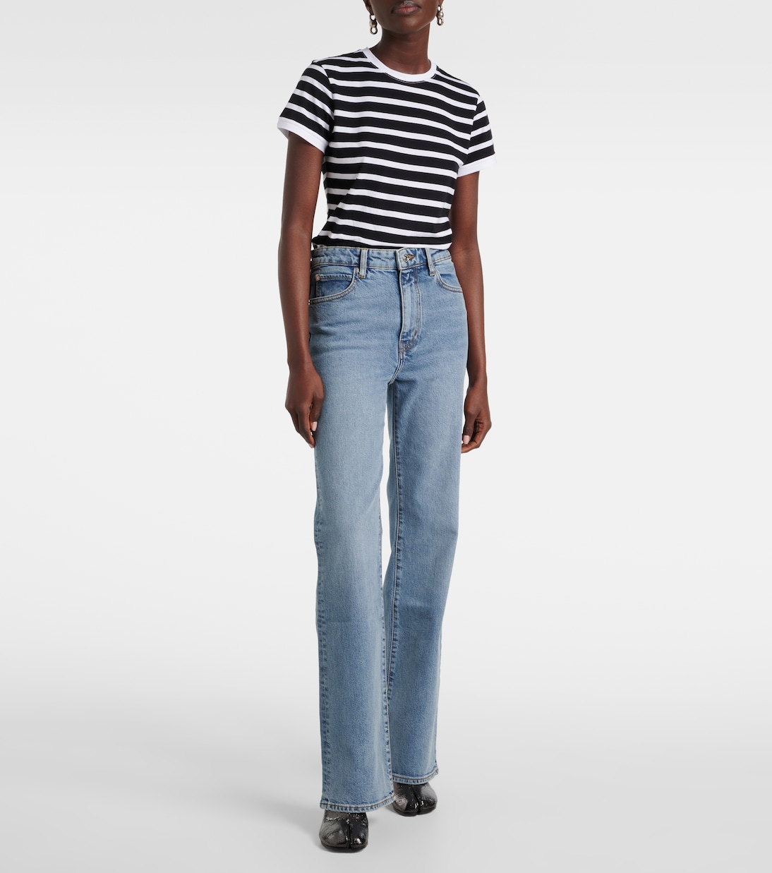 Jeans flared Arrow de tiro alto | Frame