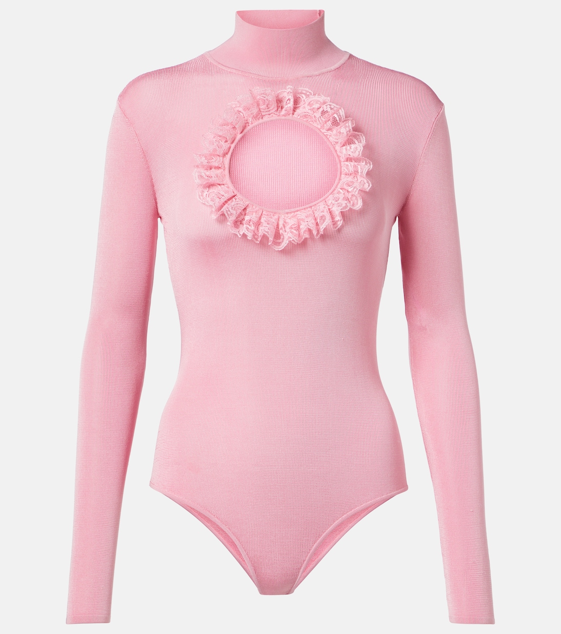 x Christopher Kane - Body con pizzo e cut-out | Self-Portrait