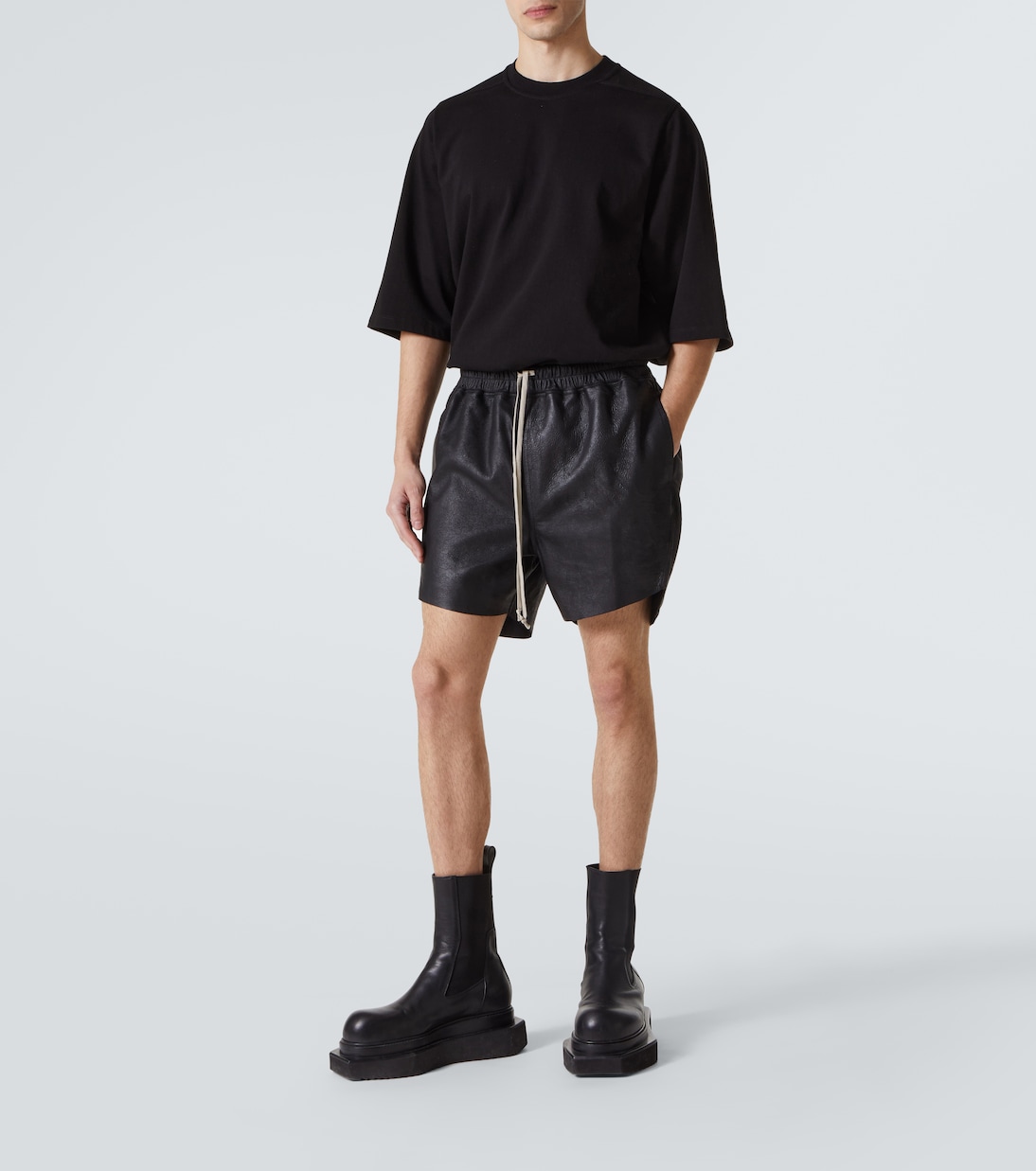 Shorts aus Leder | Rick Owens