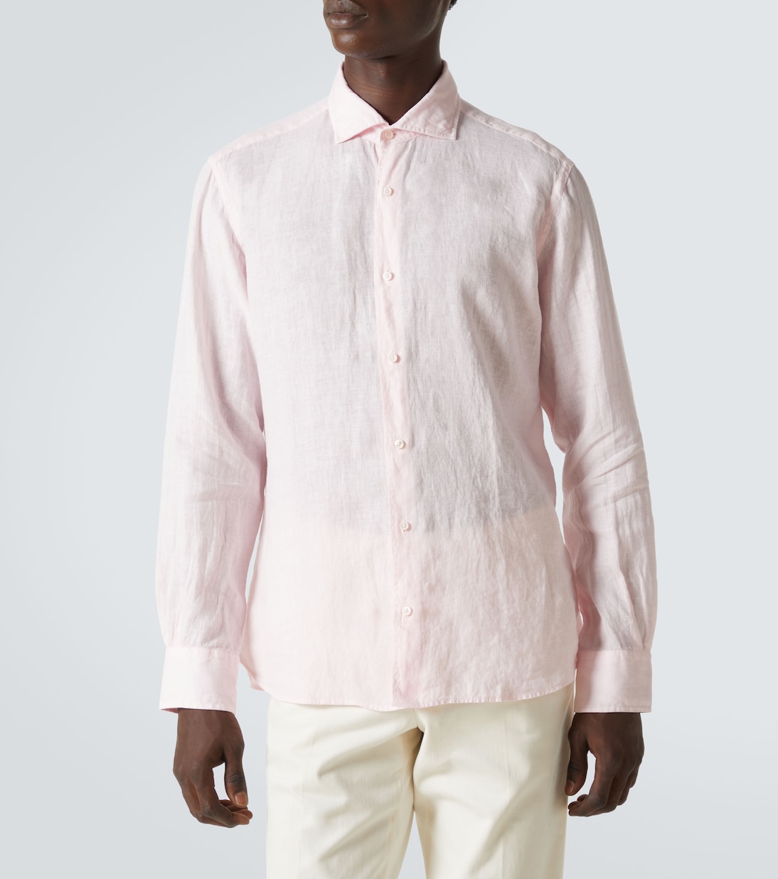 Camicia Oxford in lino | Fedeli