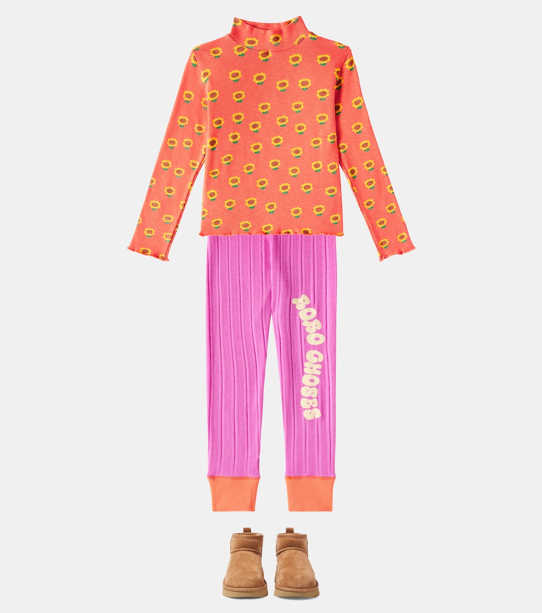 Leggings Wavy Bobo Choses in jersey | Bobo Choses