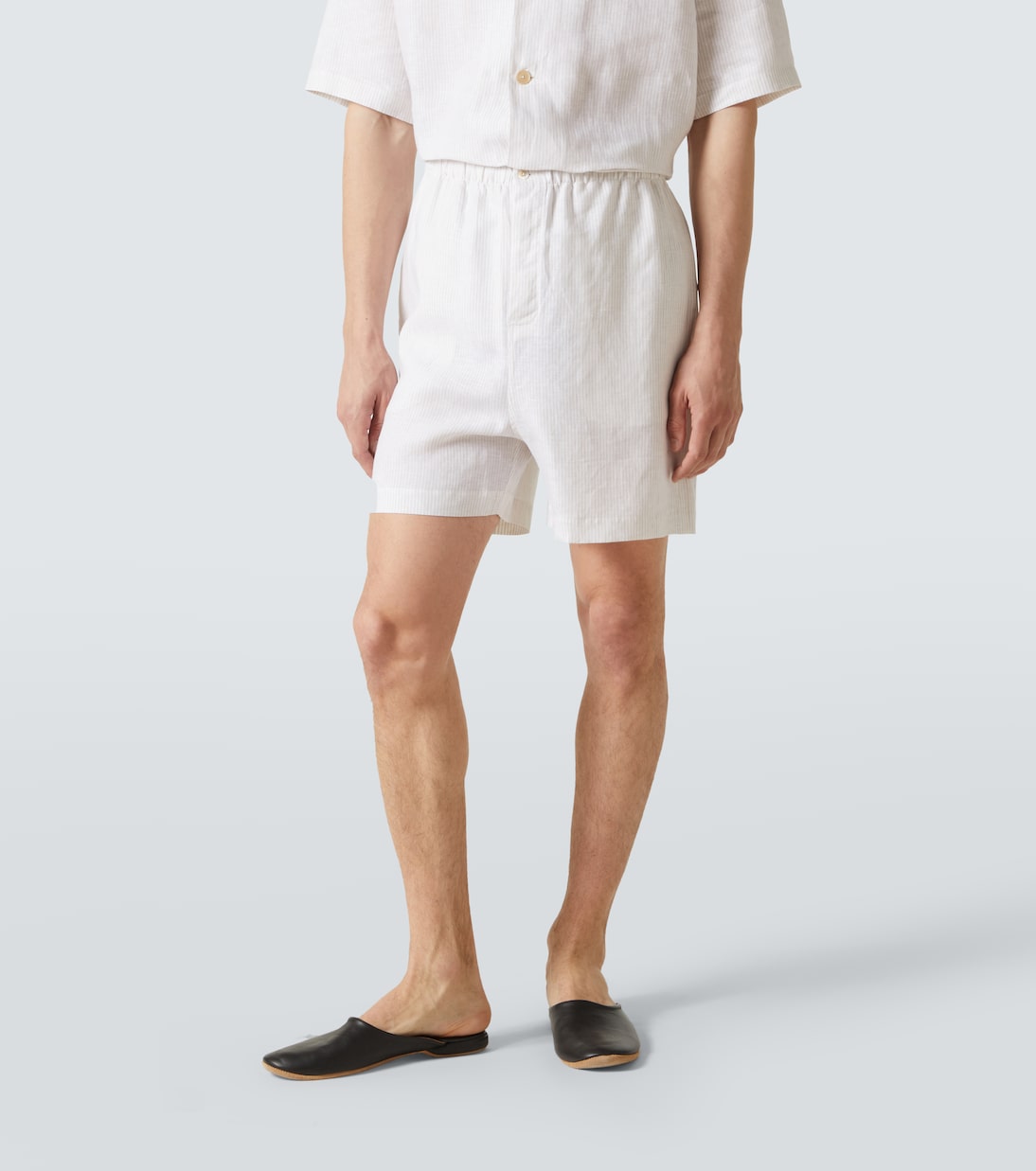 Pigiama in lino a righe | Zegna