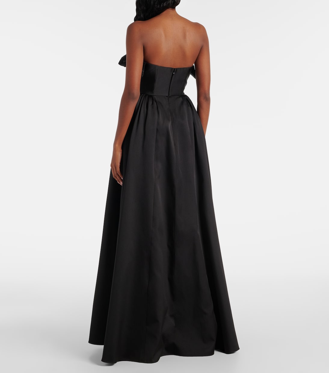 Ruffled strapless gown | Roland Mouret