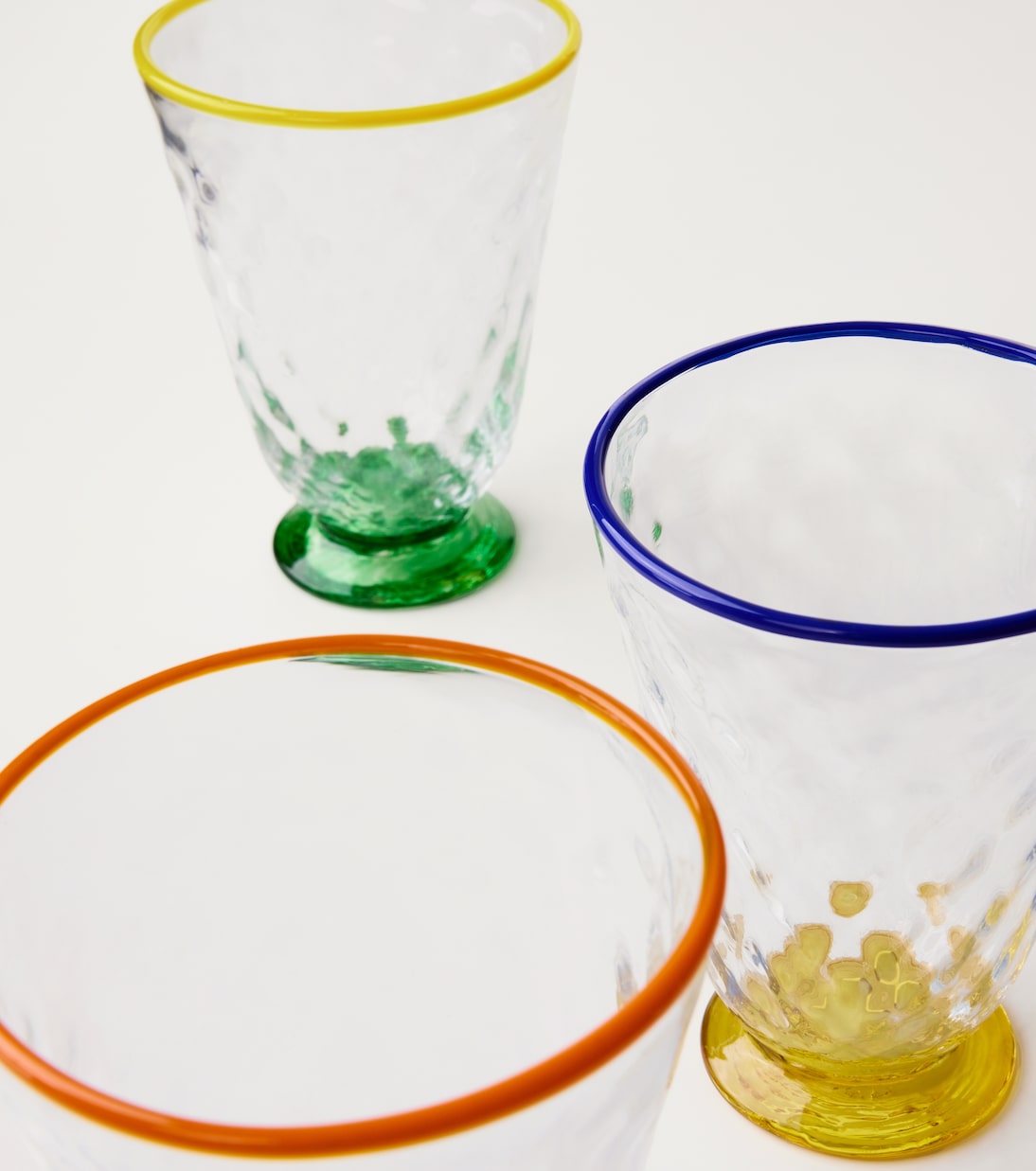 Quilted set of 4 glasses | La DoubleJ