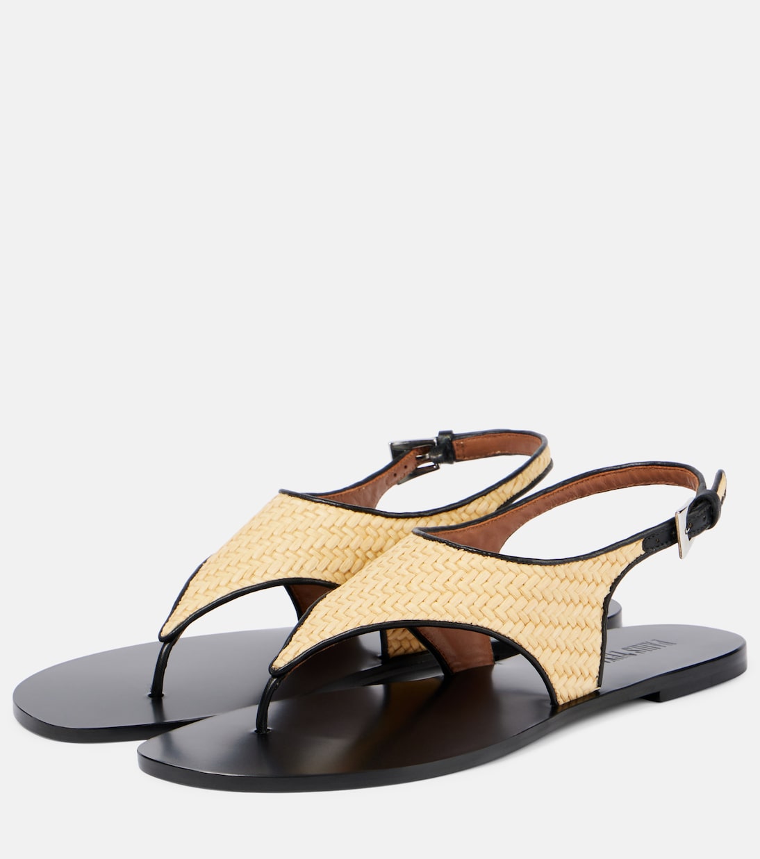 Sandalias Amalfi de efecto rafia | Paris Texas