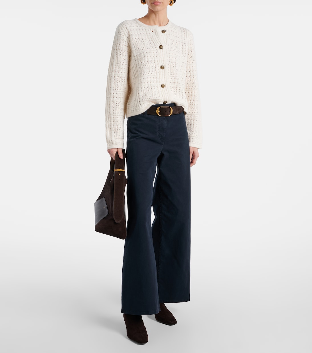 Harry open-knit cashmere cardigan | Nili Lotan