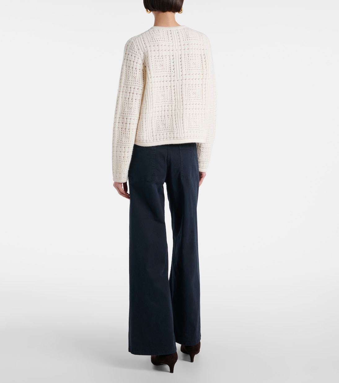Harry open-knit cashmere cardigan | Nili Lotan