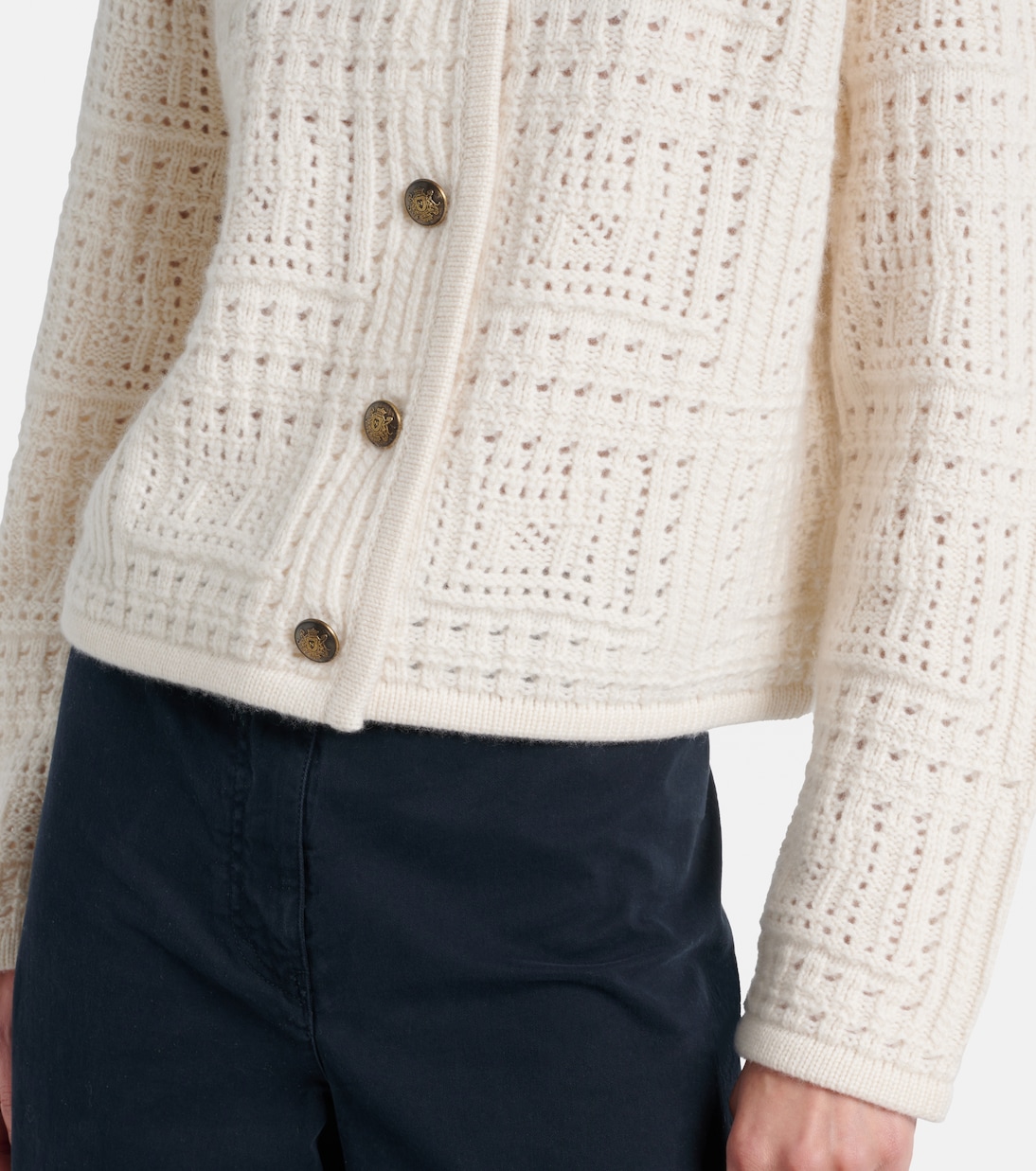 Harry open-knit cashmere cardigan | Nili Lotan