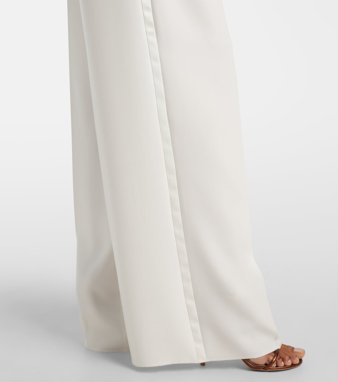 Pantalon ample Abetone à taille haute | Max Mara