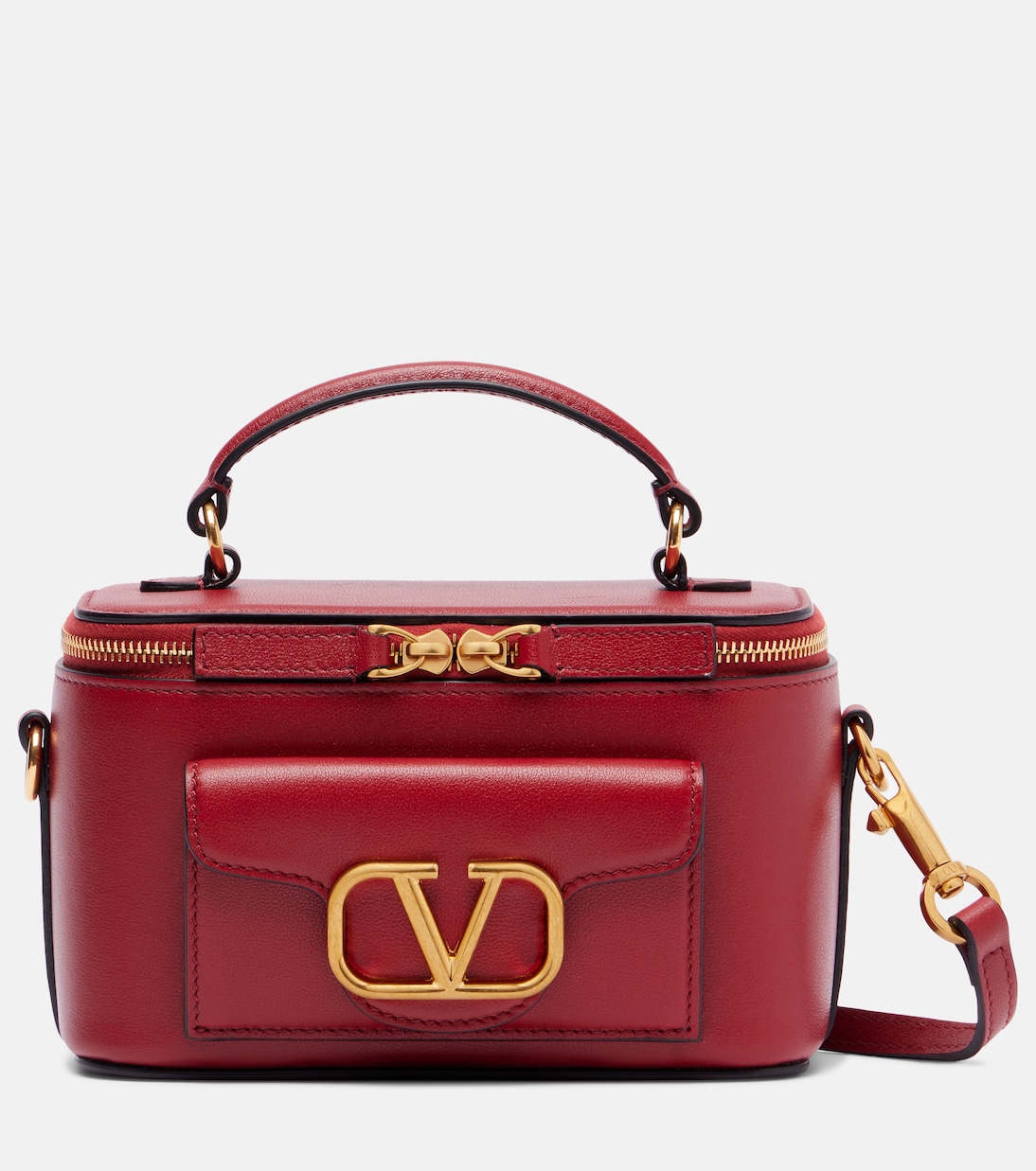 Schultertasche Locò Small aus Leder | Valentino Garavani