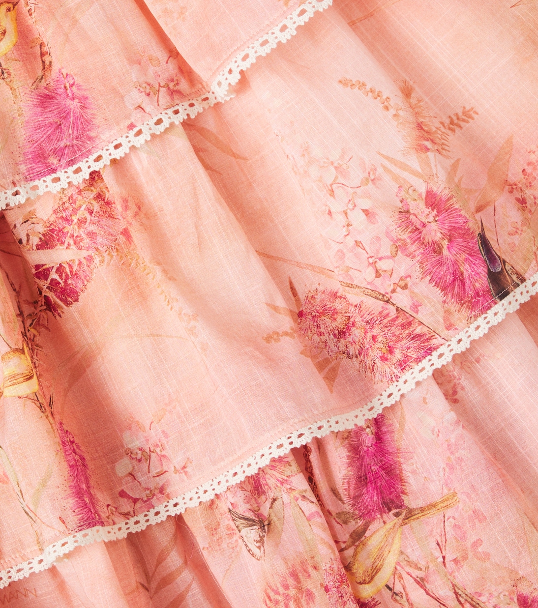 Kleid Cascadian aus Baumwolle | Zimmermann Kids